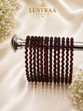Burgundy Maggie Bangles Set