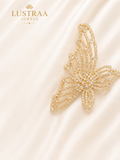 Crystal Bloom Hair Clutch