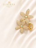 Crystal Daisy Hair Clutch