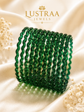 Emerald Green Maggie Bangles Set