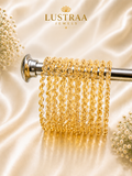 Golden Champagne Maggie Bangles Set
