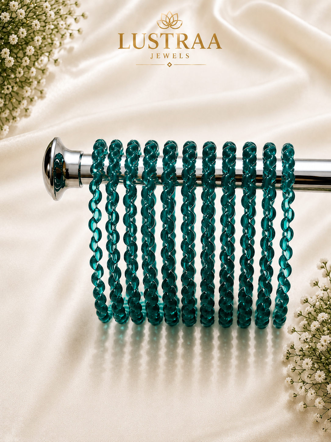Ocean Teal Maggie Bangles Set