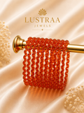 Orange Maggie Bangles Set