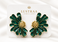 Daisy Green Earrings