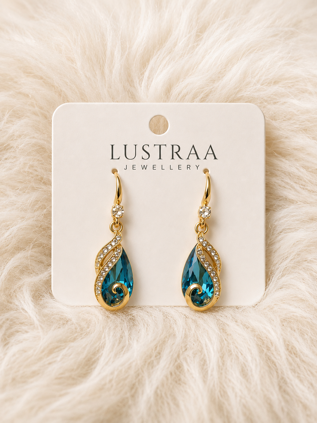 Peacock Beads Earrings
