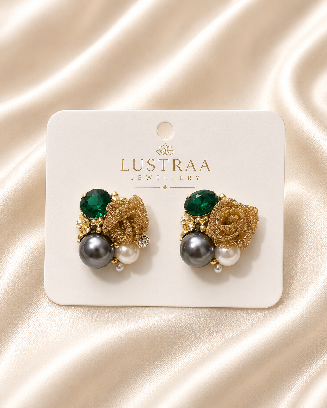 Pearly Flora Earrings